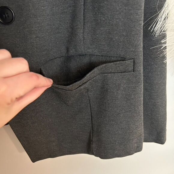 Bagatelle Double Breasted Ponte Knit Blazer - Picture 7 of 13